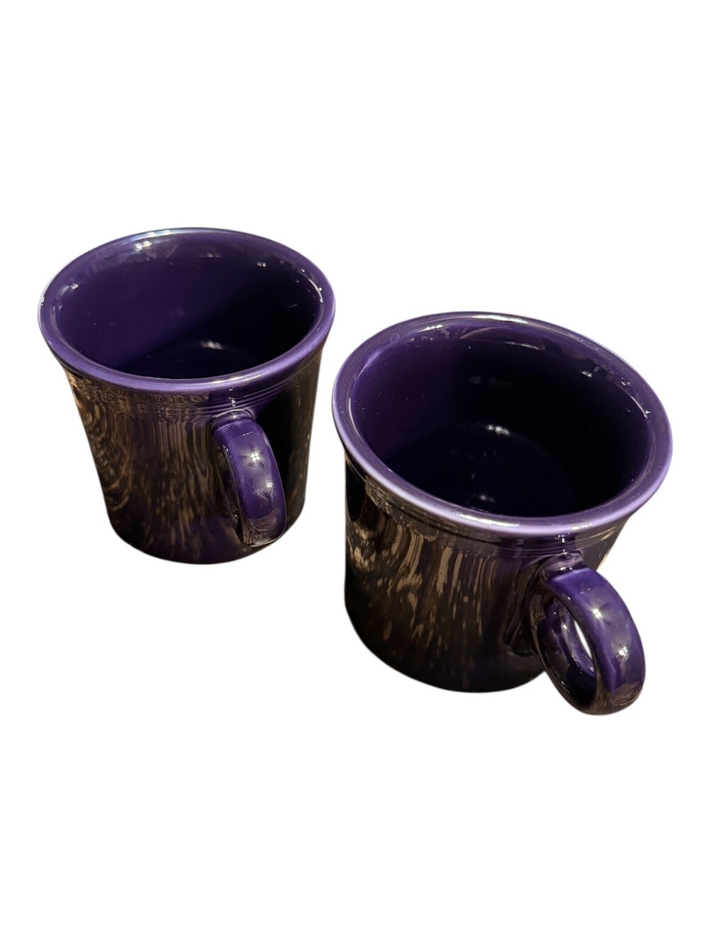 Fiestaware Java Coffee Mugs Set of 2 Dark Blue 12 oz Fiesta Ware